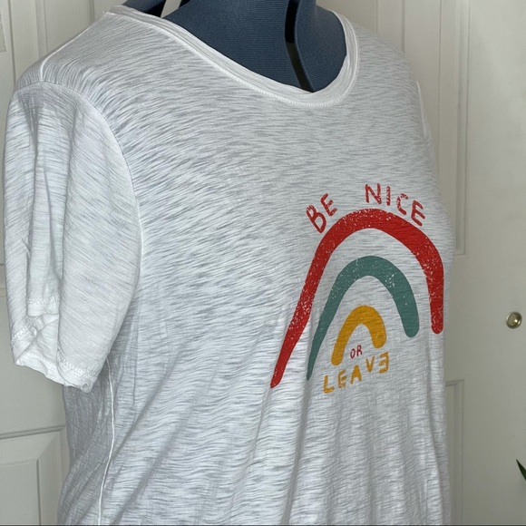 🌵White Burnout Graphic Tee By MCLA NWT 1X & 2X - Picture 4 of 11